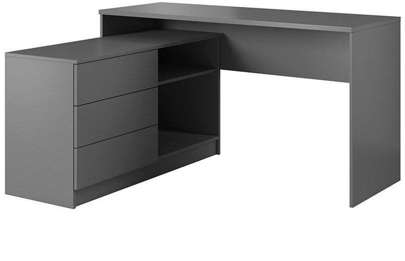 Γραφείο ΤΕΟ Γραφίτης 138x76x50,4-110cm