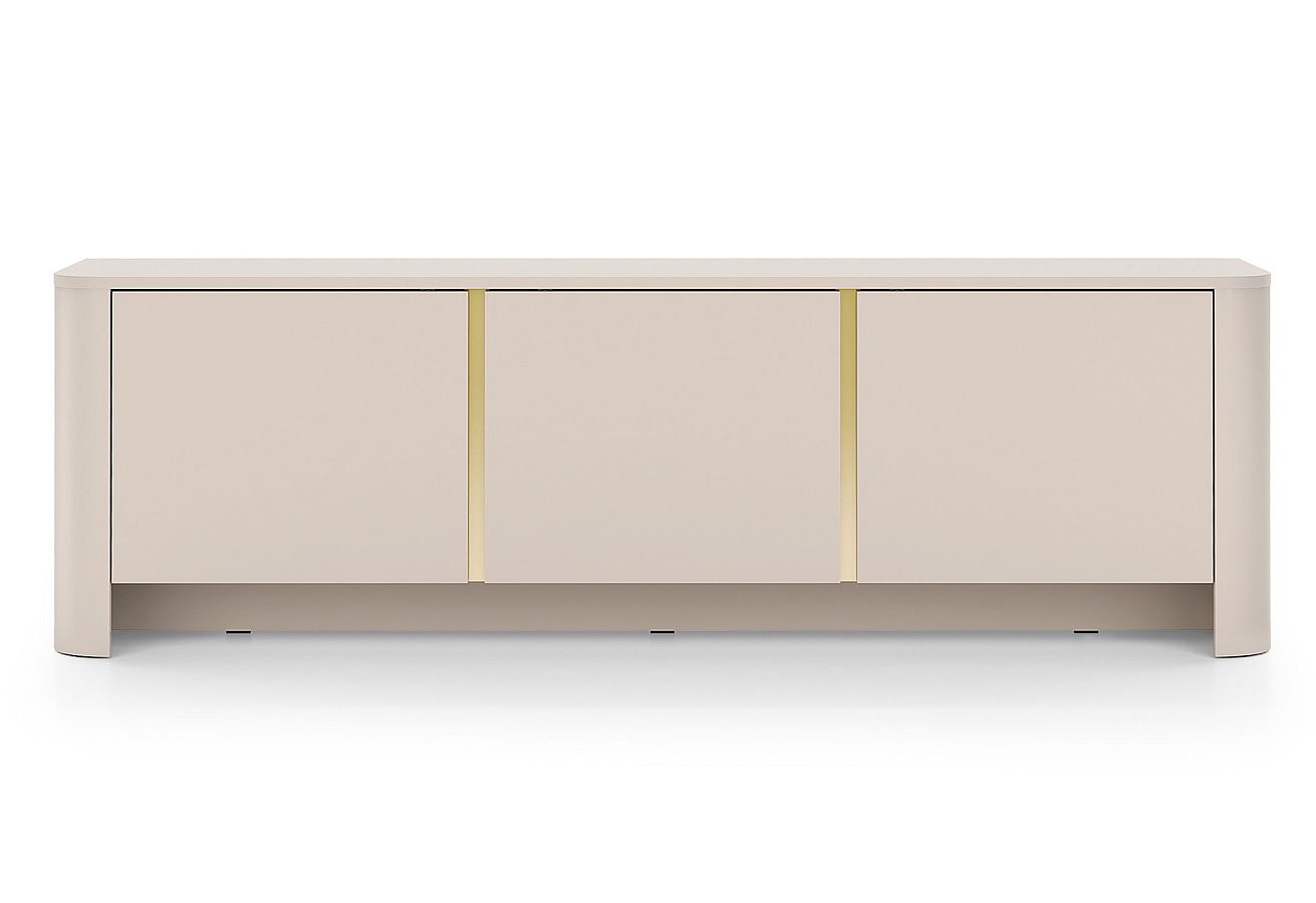 Έπιπλο τηλεόρασης Bari Λευκό Kazmir  163x52x39cm
